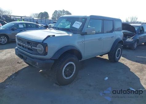 2024 Ford Bronco Outer Banks z USA, uszkodzony, nr VIN 1FMEE8BP3RLA70079